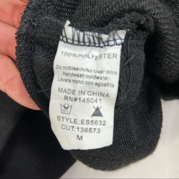 Fashion nova “killed it” black studded sweatshirt - Picture 7 of 8